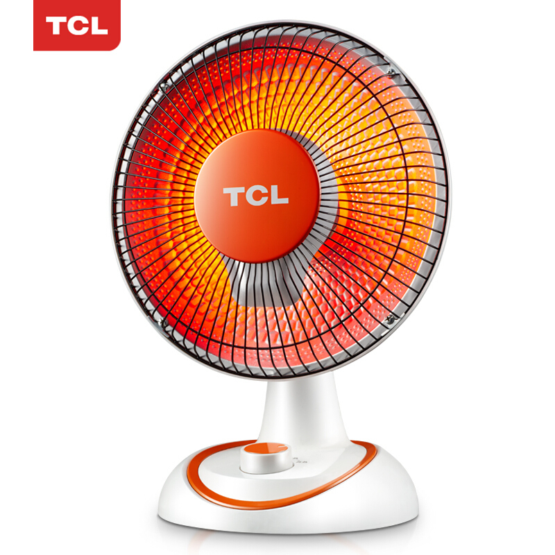 TCL 取暖器/台式速热小太阳/取暖器家用/电暖器/电暖扇/电暖气 电热 两档调节 暗光取暖 TN-S07B1