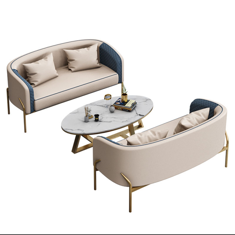 景福达休闲沙发四人位+茶几套高清大图