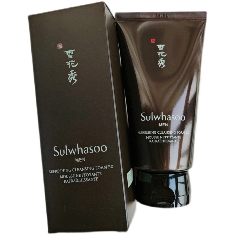 雪花秀(Sulwhasoo)男士清爽洁面乳150ml 深层清洁洗面奶补水
