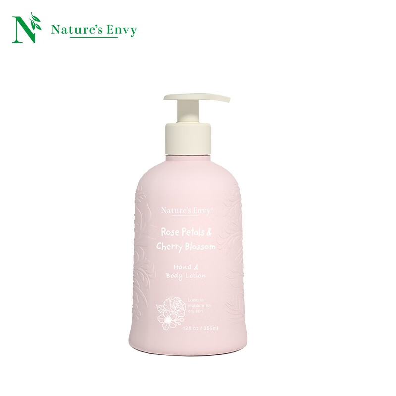 天然之扉(AOG Naturals) 玫瑰和樱花奢华滋养香355ml 身体乳 (计价单位:瓶) 粉色