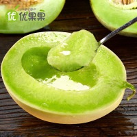 山东玉菇甜瓜带箱5斤 约2-3个左右当季新鲜水果白皮绿瓤绿肉戈壁冰淇淋瓜甜蜜瓜香瓜甜瓜