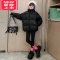 可莉允女童面包服冬装外套2022新款洋气羽绒棉服中大儿童加厚秋冬季大衣