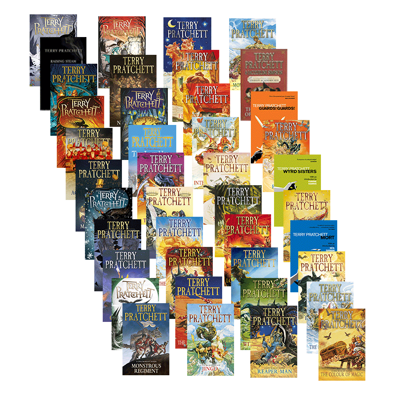 碟形世界系列1-41 全集套装 [正版]英文原版 Discworld Novel 碟形世界系列1-41 全集套装 科