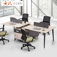 质凡现代简约组合办公家具电脑桌工作位