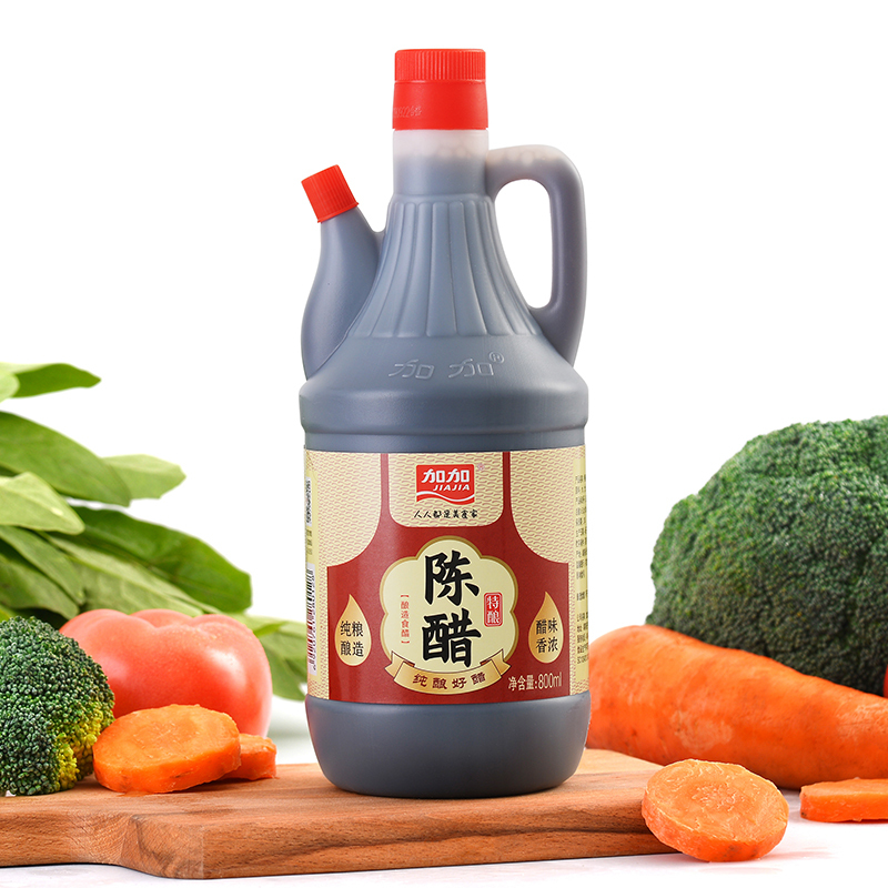 加加 特酿陈醋800ml 食醋 纯粮酿造老陈醋 炒菜凉拌饺子醋调味蟹醋