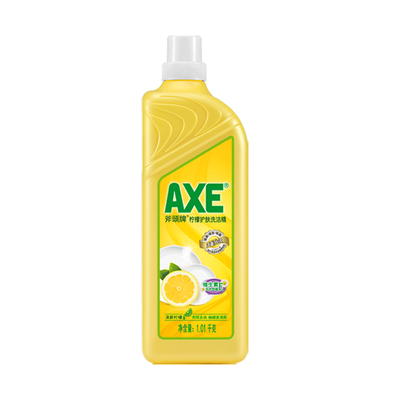 斧头牌(AXE) 柠檬护肤洗洁精套装 1.01kg*4瓶高清大图