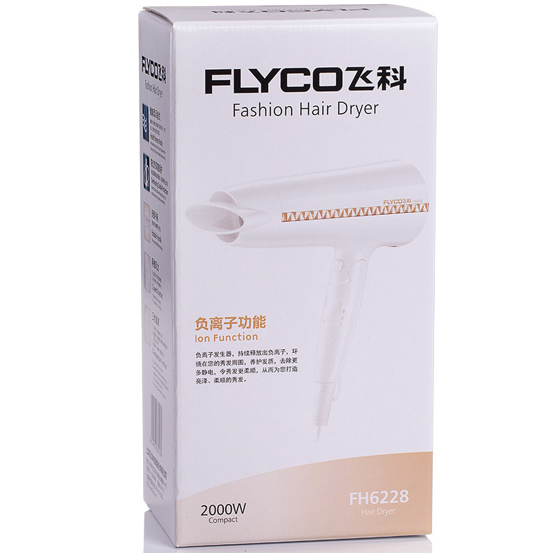 飞科 (FLYCO)FH6228大功率电吹风家用负离子吹风筒冷热风