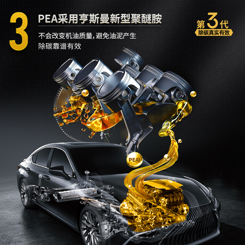 固特威燃油宝除积碳霸s汽油添加剂三元催化剂pea原液汽油清结洗剂