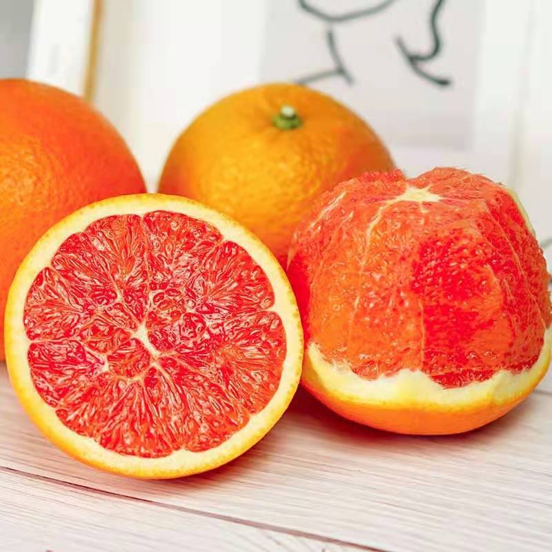 鲜贝达 中华红血橙5斤大果[单果70-75mm]高清大图
