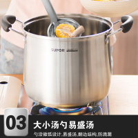 苏泊尔(SUPOR)铲勺套装锅铲304不锈钢铲子勺子典雅7件套