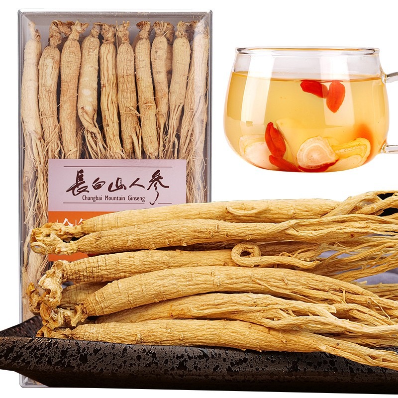 长白山人参 全须生晒参 300g/盒(60-65)