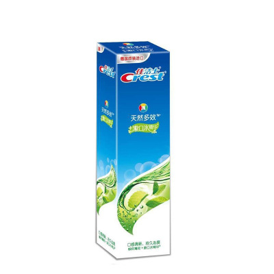 佳洁士(Crest)天然多效+漱口水精华牙膏 122g 宝洁出品