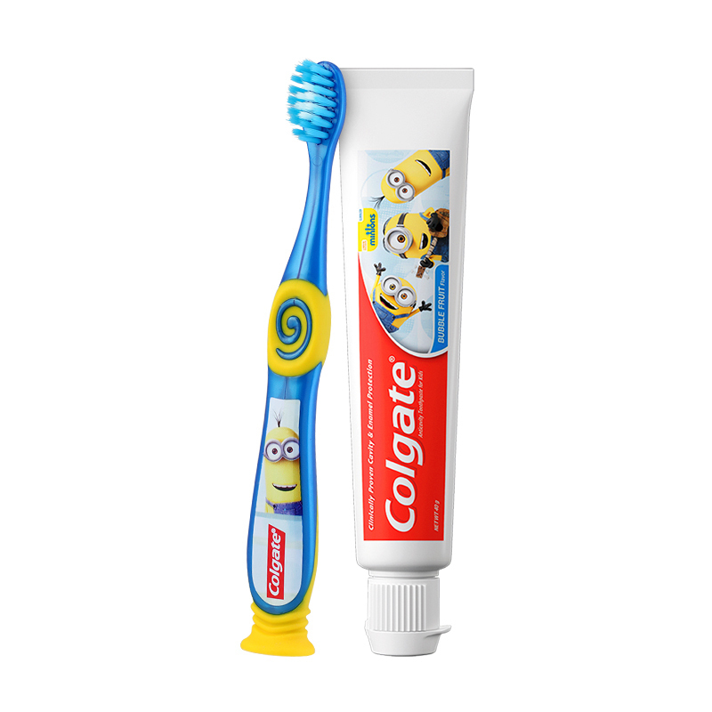 高露洁(Colgate)儿童口腔牙膏牙刷套装(2-5岁)