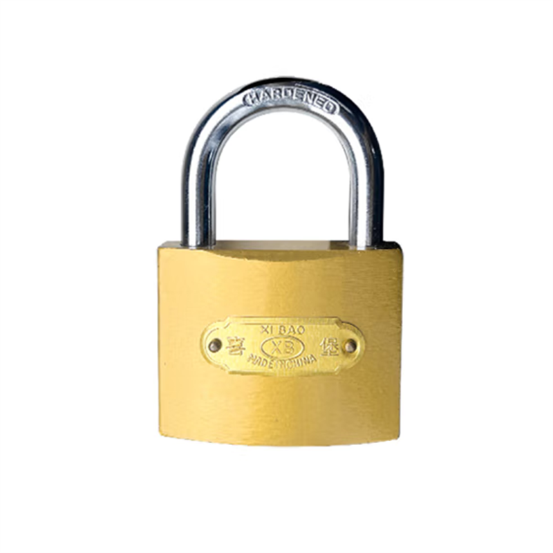 晨洲 铜锁通开锁通用锁具锁门的锁宿舍柜子柜门锁小锁头锁子钥匙锁