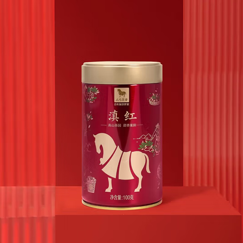 八马茶业(BAMA TEA)品韵·滇红100克高清大图