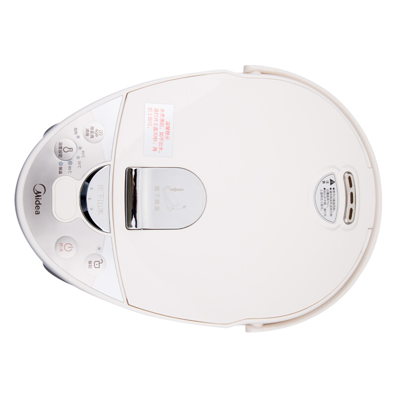美的（Midea）PF702-50T电热水瓶电热水壶烧水壶5L四段保温304不锈钢