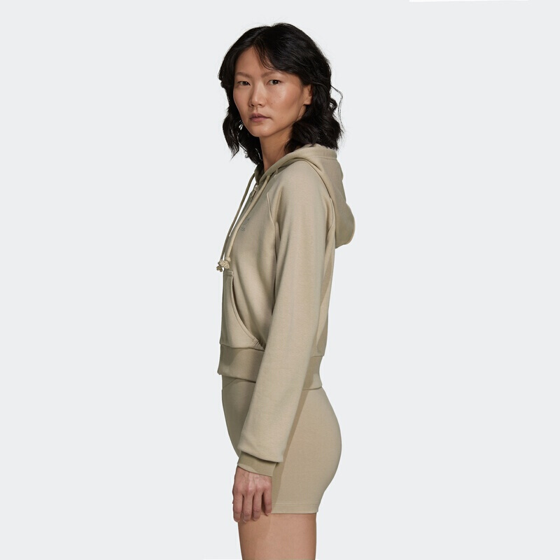 adidas/阿迪达斯女装新款连帽外套舒适休闲运动服夹克HF6766 D