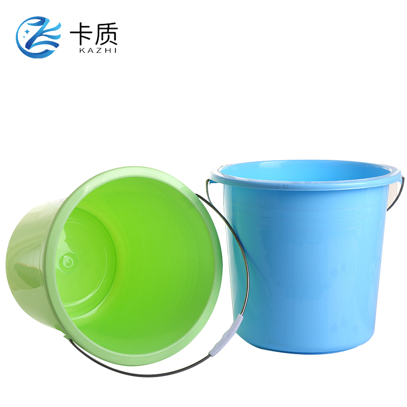 卡质 手提加厚塑料水桶 10L 个高清大图