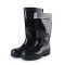 猎邺 钢头钢底雨鞋水鞋男加厚底高筒劳保雨靴 [防砸防剌]高筒水靴 45