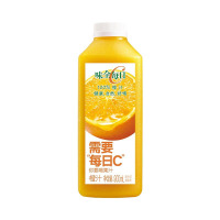 味全每日C橙汁 900ml*5瓶整箱 100%橙汁畅享C活力 释放满满元气 冷藏果蔬饮品