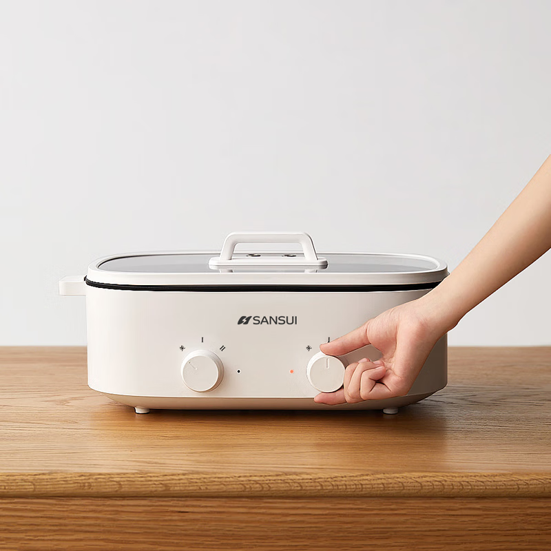 山水(SANSUI)AJL-A6001 多功能鸳鸯电火锅 5.0L(单位:个)高清大图