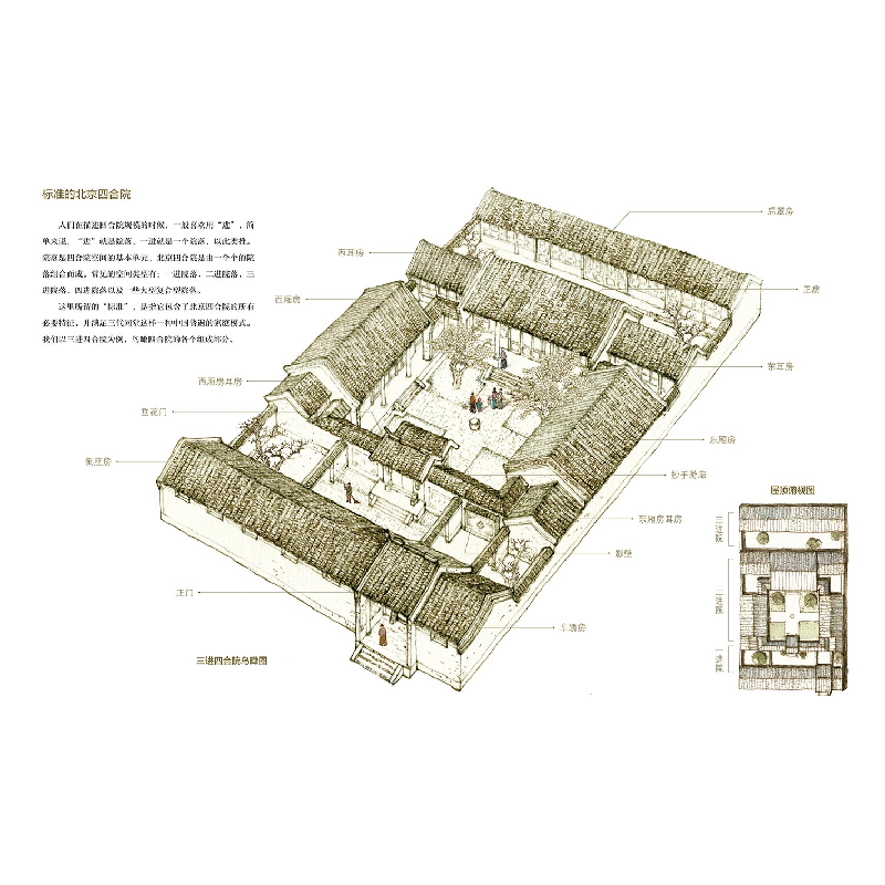 正版新书]四合院里的小时候谢小振9787501610891高清大图