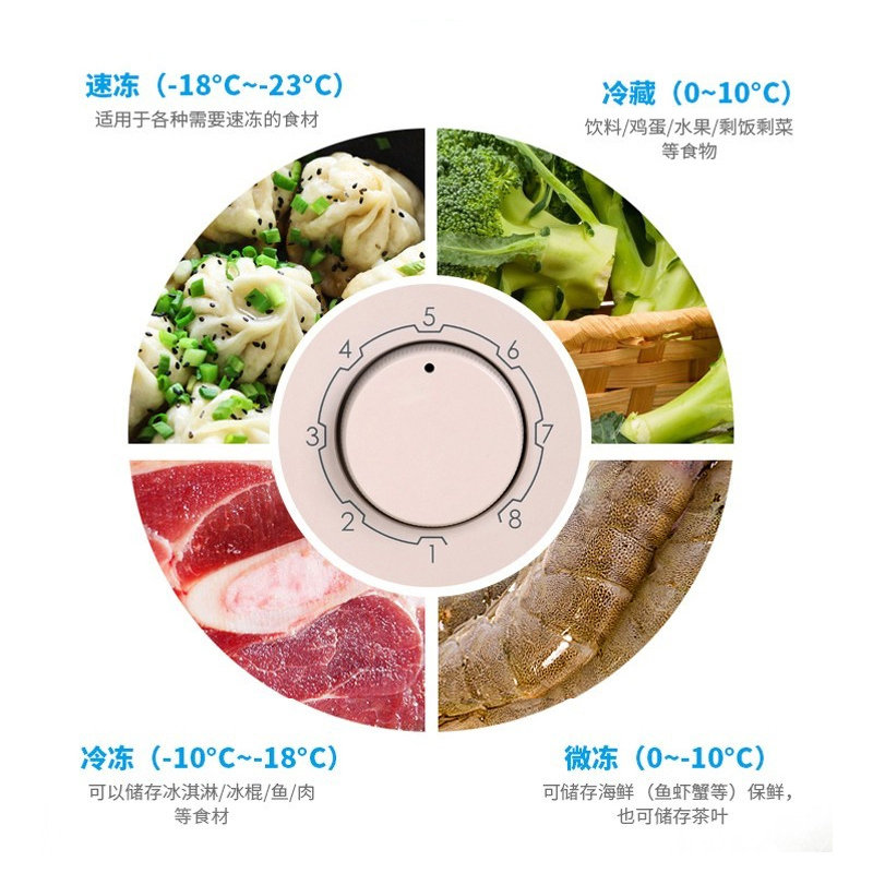 澳柯玛双温玻璃门冰柜 BCD-212CHG