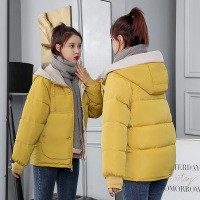 棉衣女短款2024新款冬装宽松大码棉服加厚面包服学生棉袄外套跨境
