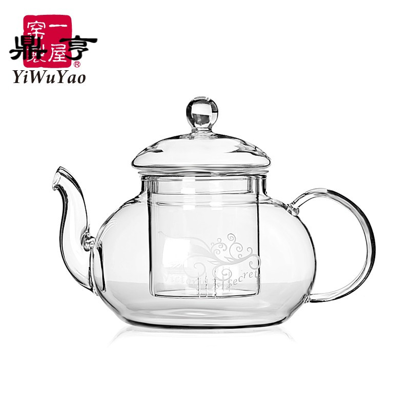 鼎亨耐热玻璃茶具套装整套加热花茶壶底座泡茶壶过滤水果花茶杯
