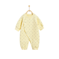 童泰TONGTAI婴儿衣服纯棉连体衣宝宝保暖内衣加厚婴儿爬服哈衣秋冬婴幼儿通用73cm