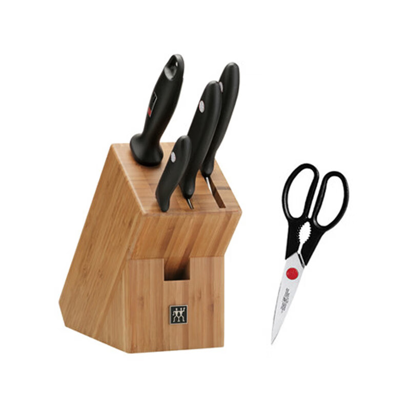 双立人(ZWILLING) TWIN Point S刀具套装切菜刀水果刀剪刀六6件套 32875-009-762