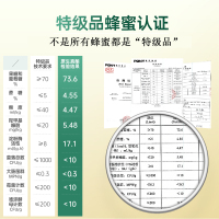 2瓶]九蜂堂原生洋槐蜂蜜500g 滋补蜂蜜洋槐花蜂蜜 液态蜜 环保玻璃瓶装 自然成熟蜂蜜 无添加 特级品认证