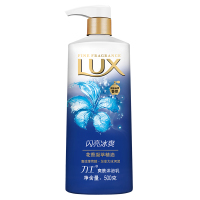力士(Lux)沐浴露 爽肤沐浴乳 闪亮冰爽500g 清新薄荷醇 加拿大冰河泥[联合利华]