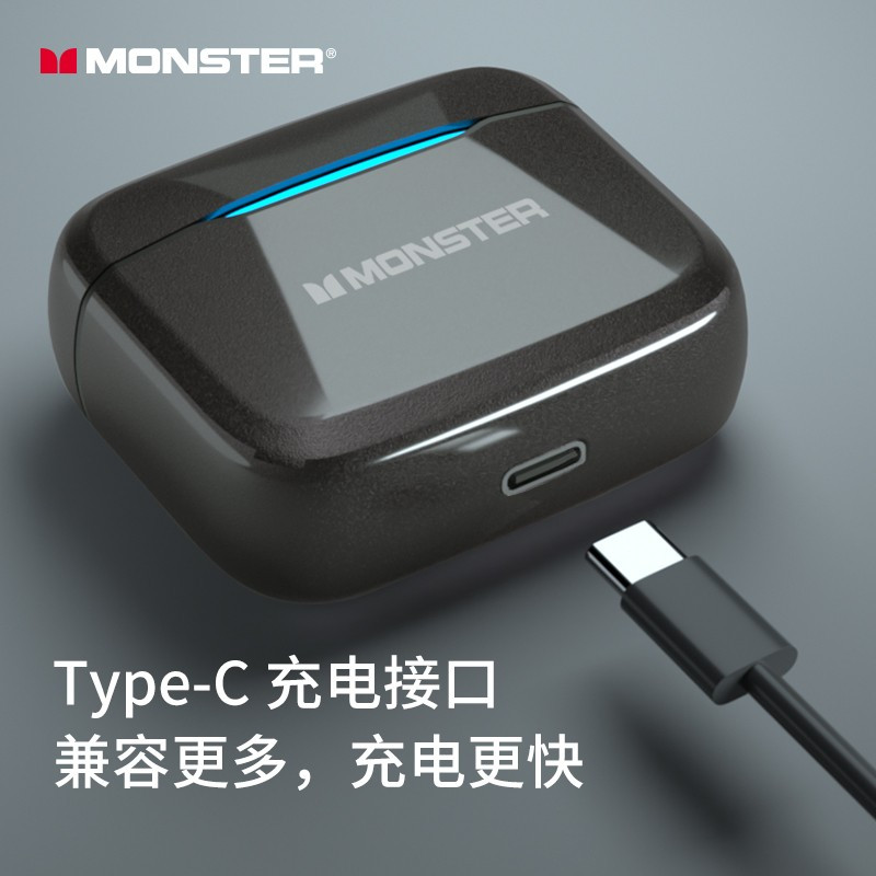 魔声GT11蓝牙耳机无线运动型跑步半入耳式男女生款电竞游戏高端音质音质超好降噪2022年新款适用苹果华为