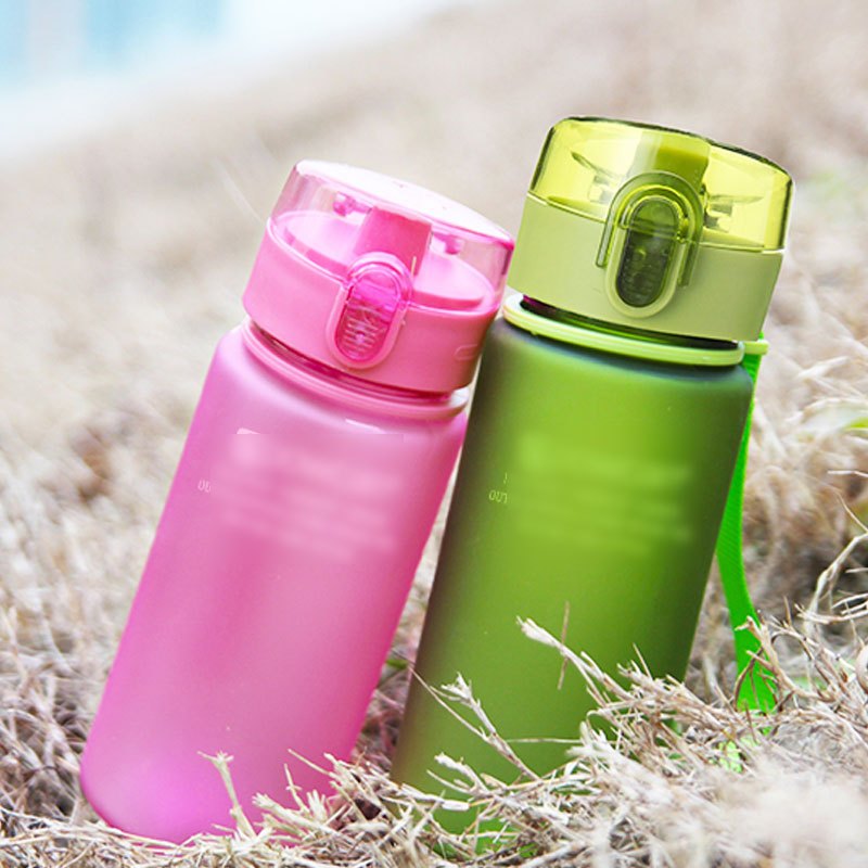 趣涉家居 水杯塑料便携学生磨砂杯创意女夏季运动儿童潮流杯子随手杯生活日用家居器皿水具杯具