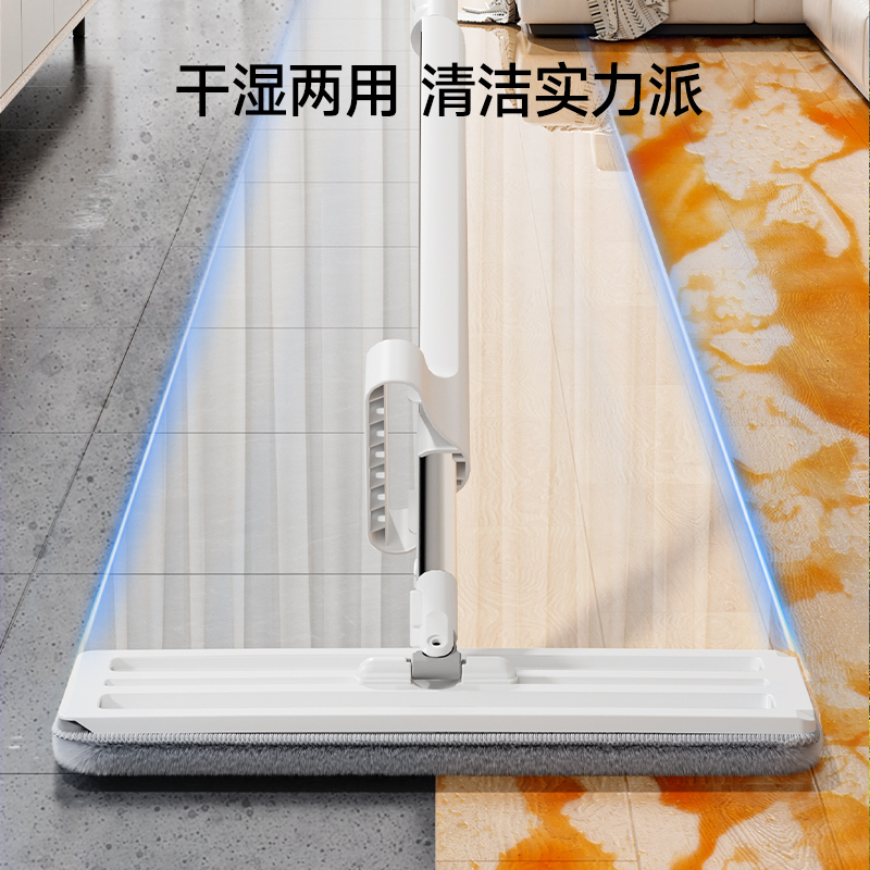 五月花 平板拖把加厚纤维布 YZ-PB29 拖把*1+配布38cm*4(单位:套)高清大图