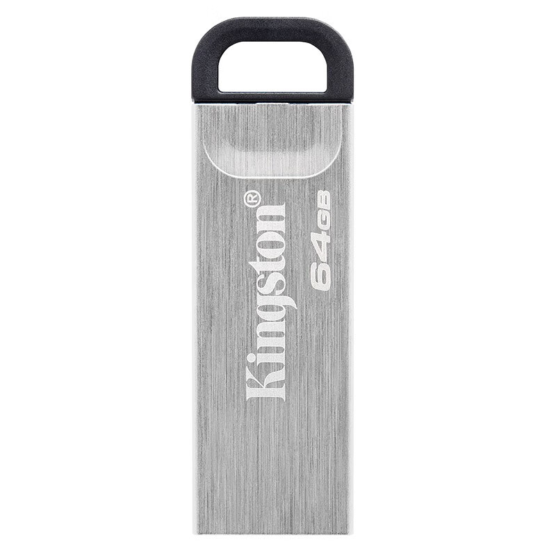 金士顿金属色64GB高速DTX U盘大容量便携防水耐用高清大图
