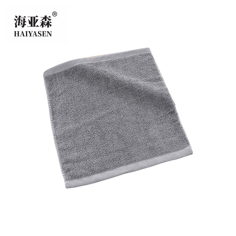 海亚森 TK-1092 纯棉不掉毛吸水清洁抹布30*70cm 85g 抹布(计价单位:条)灰色高清大图