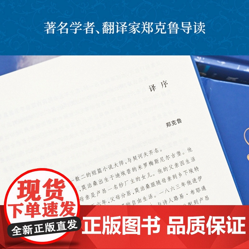 羊脂球(莫泊桑中短篇小说选)(精)/经典译林高清大图