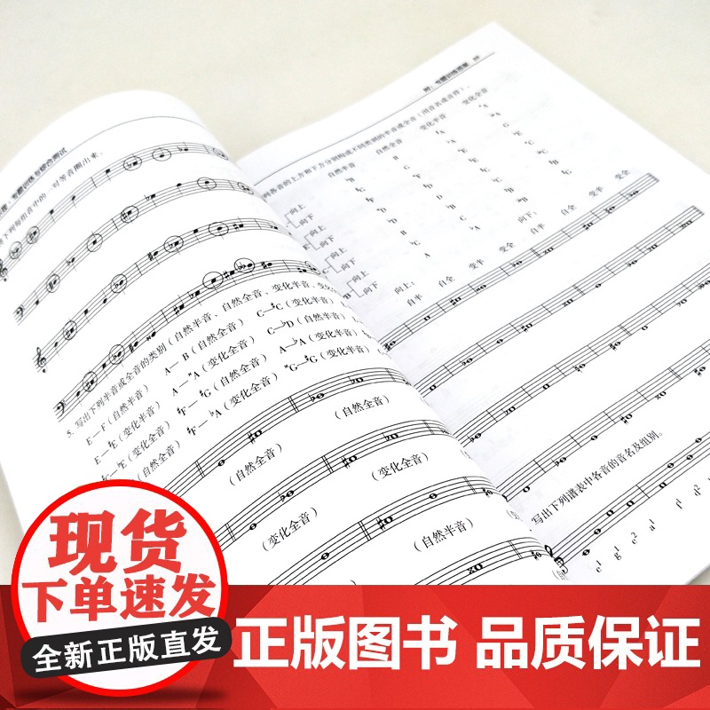 乐理专题训练与综合测试 增订版 王岚乐理试题高考乐理练习教材 乐理基础教程 基本乐理教材 上海音乐出版社高清大图