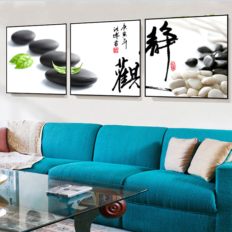 红绿蓝博艺现代客厅装饰画餐厅装饰画卧室装饰画书房挂画岁月静好
