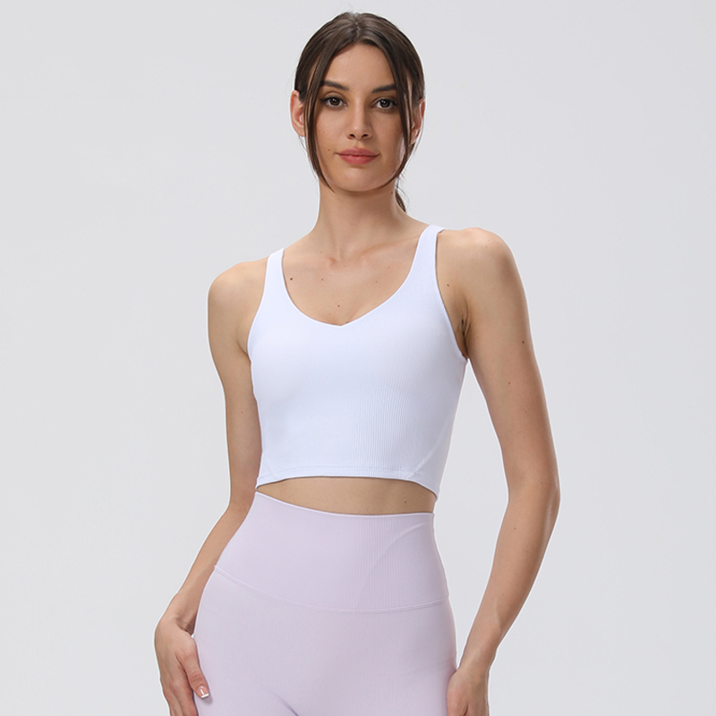 蒙洛里克运动内衣女跑步防震夏季外穿美背健身bra背心专业训练瑜伽服