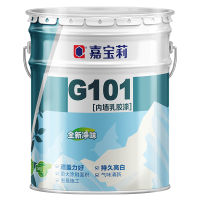 嘉宝莉G101涂料内墙漆乳胶漆白色环保刷墙 室内家用自刷油漆