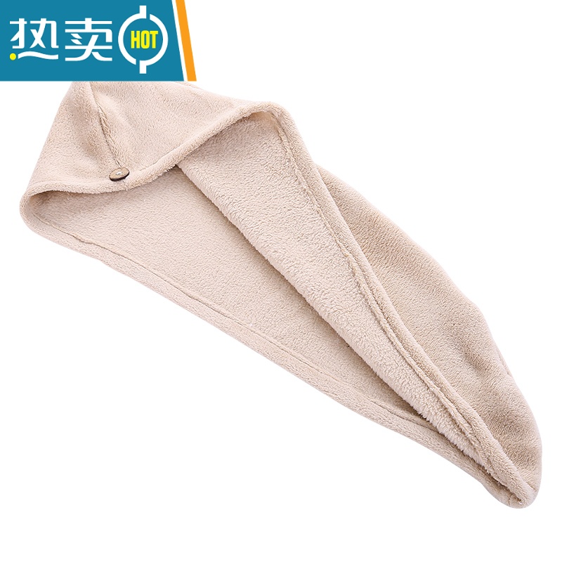 敬平网红干发帽女吸水速干浴室毛巾可爱卡通加厚浴帽长发包头巾 北欧紫高清大图