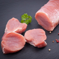 帕尔司 猪柳肉纯瘦肉猪里脊2.4kg (400g×6) 小酥肉猪肉脯猪肉干猪肉松原料 猪肉生鲜