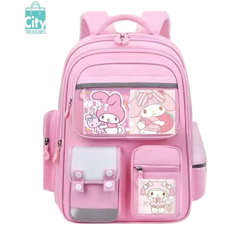 bangdou美乐蒂护脊女童书包小学生一二三到六年级大容量儿童减负双肩