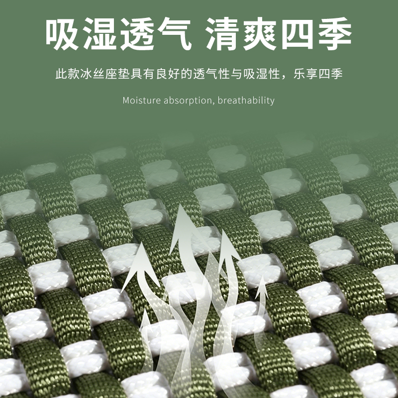 星空迷汽车冰丝座套迷彩坐套适配解放车型定制座椅套高清大图