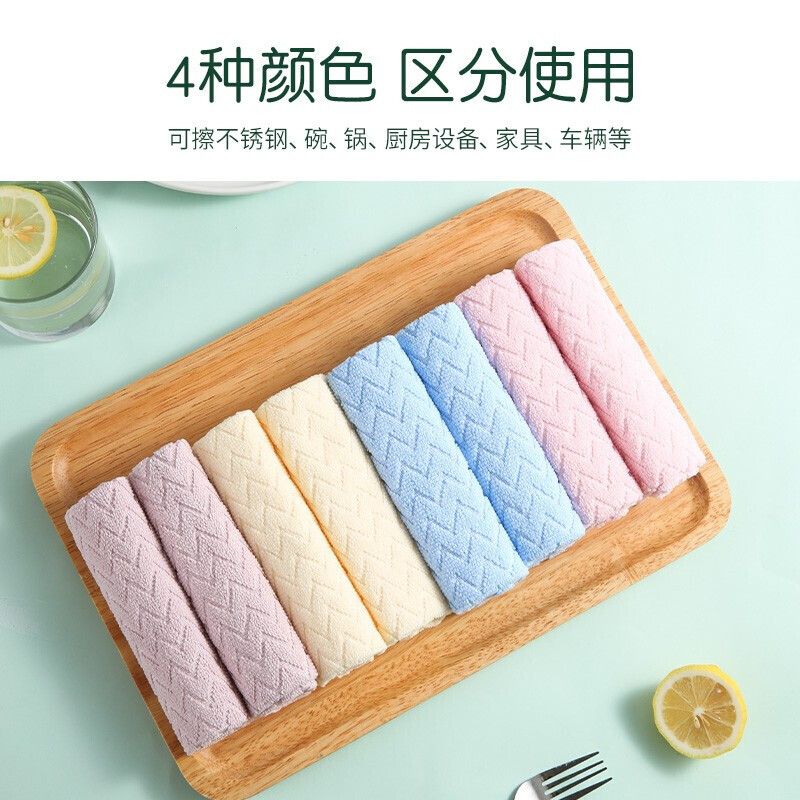 茶花(CHAHUA)抹布百洁布30*30cm*8片装 603615高清大图
