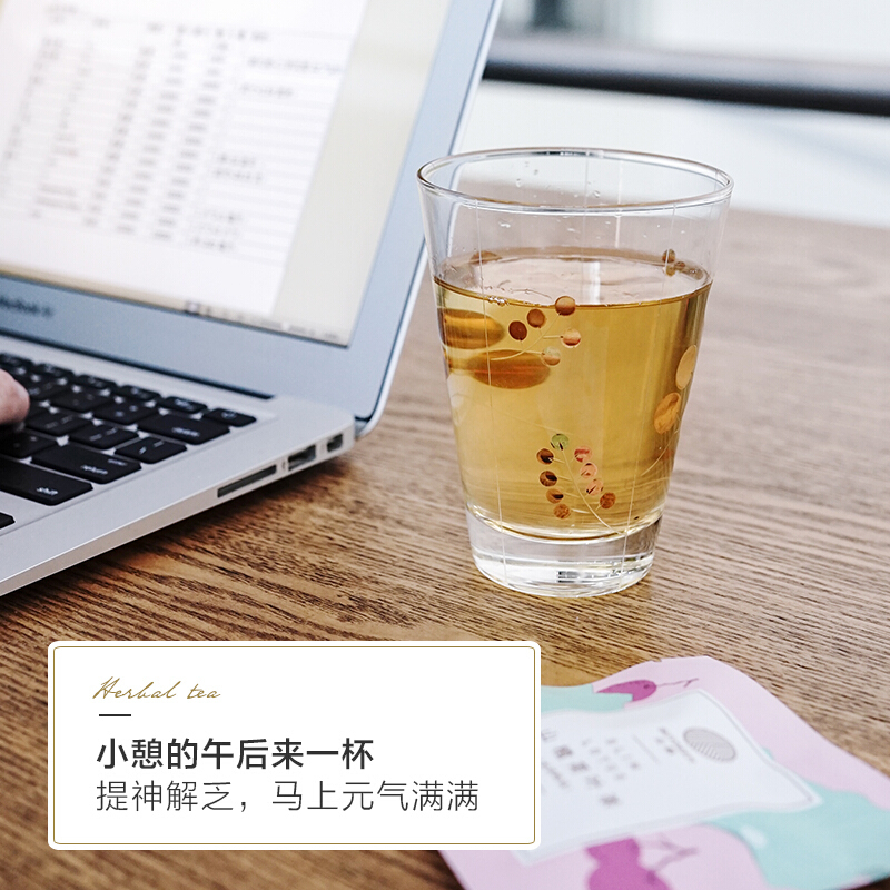 北鼎(Buydeem)茶叶 袋泡茶 茶包 花草茶 养生茶 人参红枣茶 盒/6g*8袋