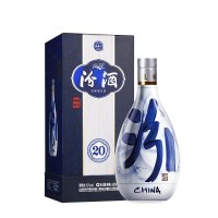 山西杏花村汾酒青花20青花瓷53度500ml 1瓶装 清香型纯粮食礼品盒